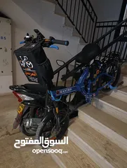  1 بسكليت مايسترو 2024 48 فول 16 امبير موتور 350 واط بريكات زيت صنوبر صوصات عجل وسط مش مغير له شيء