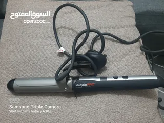  7 مجعد الشعر من بيبي ليس برو، درجة الحرارة تصل الي 200 درجة  Babyliss Pro Curling Iron