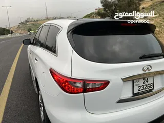  8 انفنتي  QX60 / 2014 وارد أمريكي لون لؤلؤي مميز بحاله الوكاله كاش أو / قابل للبدل