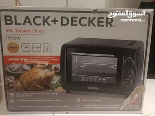  1 Black&Decker Oven 35 Letter