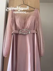  2 Pink evening dress