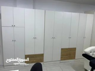  12 غرفة نوم خشبي راقية مميزة بوجود خزانة عشر دفات 6+2