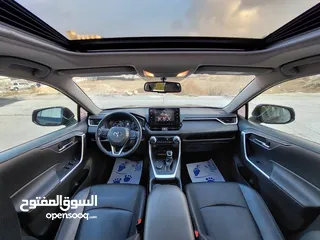  6 للبيع تويوتا راف فور موديل 2021 وارد المركزيه اسود  بسعر 28500 دينار