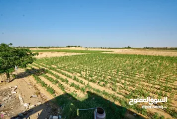  6 قطعة ارض بسعر مغري موقع متميز طريق اسكندرية كاملة المرافق والخدمات ربع ساعة من زايد تسهيلات في الدفع