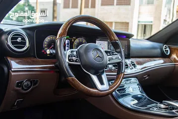  5 Mercedes E350 Mild Hybrid 2019  وارد غرغور  Kit AMG  حالة ممتازة وصيانة وكالة.