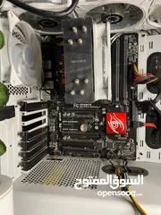  17 كمبيوتر ألعاب مكتبي – i5 / كرت GTX1060 6GB / رام 16GB / تخزين SSD+HDD / كيس CORSAIR RGB