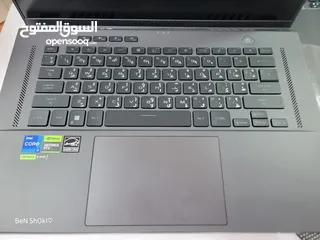  7 لابتوب جيمينج ASUS ROG ZEPHYRUS جديد بقراطيسه