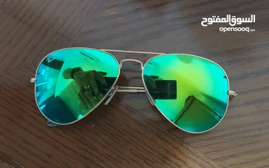  2 نظارة شمسية اصلية نوع ري بان