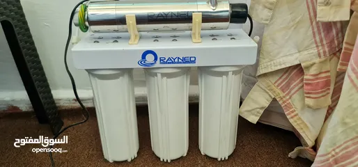  2 فلتر ماء اماراتي 4 مراحل مع تقنية الاشعة فوق البنفسجية للتعقيم