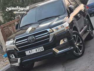  1 تيوتا لاند كروزر  vxs 2021 محرك 5700 grand touring