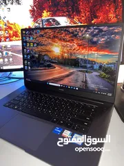  1 للبيع لابتوب Huawei أنيق وخفيف – معالج i5 الجيل 11 – شاشة FHD – حالة ممتازة بدل سعر 360 صار 320