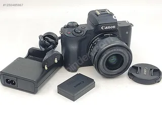  2 Canon EOS M50 (Mark II) Mirrorless Camera