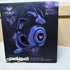  1 سماعات جيمنج شبه جديد مستعملة استعمال نظيف