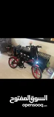  1 بسكليت كهرباء شبه جديد ماشي 500 كيلو فقط عالبطاريه  48 فولت 10 أمبير ماتور 500 وات  سرعه 50صاروخ