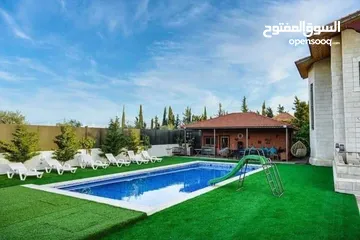  5 بناء برك سباحة والبيوت الريفية وشلالات والاسوار تشيك الأراضي وبناء الشاليهات تنسيق الحدائق شلالات