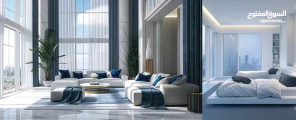  12 شقة مصممة بذوق رفيع وإطلالات مذهلة على أبراج دبي الشاهقة بمساحة واسعة 1399 قدم وسعر تنافسي