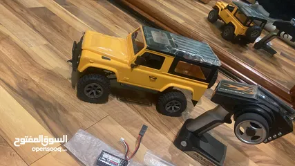  2 كراولر جيب عالريموت crawler Rc jeep