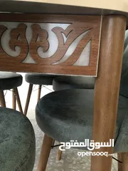  16 طاولة طعام بجودة عالية صنع تركي سفرة جميلة بسعر مناسب بالنسبة للجودة