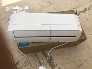  4 للبيع وحدات تكييف جديده بالكرتون توب كول و بست كول و سامسونج و فيرري 12000Btu