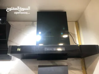  26 شفاط مطبخ تصميم أنيق وحصري نوع MS قوة شفط عالية إضاءة LED فلاتر سهلة الفك حرق سعر 99د فقط لفترة