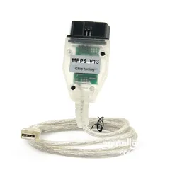  1 SMPS MPPS V13.02 ECU Chip Remap Tuning Flash OBD2 Interface K+CAN USB Cable