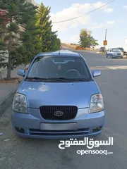  18 كيا بيكانتو 2006 اتوماتيك فحص كامل كرت أبيض للبيع