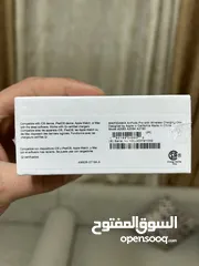  3 سماعات ايفون ايربودز برو جديده بلكرتونه