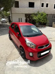  17 كيا بيكانتو 2016 للبيع اوتمات بنزين ماتور 1250 جنط مغنيسيوم تحكم ستيرنك   السيارة بالصلاة على النبي