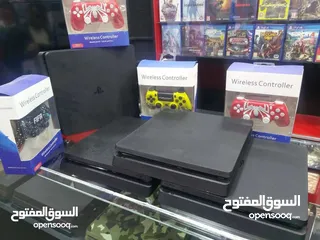  29 أجهزه بلايستيشن فور سلم مستخدم 500 قيقا  للبيع