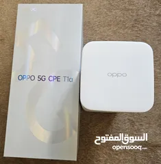  1 برودبند جهاز واي فاي منزلي oppo 5G CpE T1 ب80 BD