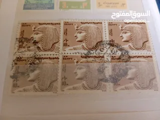  20 طوابع قديمة لدولة مصر
