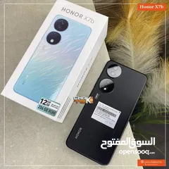  3 مستعمل اخو الجديد Honer X7p رام 12 جيجا 256 أغراضة والكرتونه الاصلية مكفول متوفر توصيل