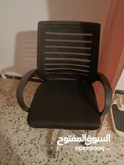  4 كرسى مكتبى ظهره طبى