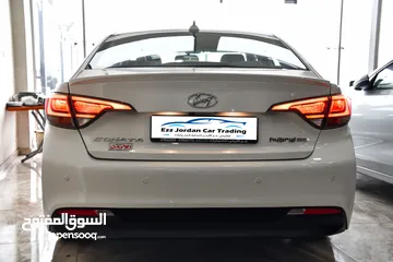  5 Hyundai Sonata Hybrid 2017 هيونداي سوناتا بحالة الوكالة