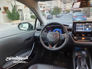  17 تويوتا كورولا 2022 XLE فحص كامل فل كامل جلد تدفئة شاحن وايرلس كراسي كهروباء ياباني بطارية ليثيوم