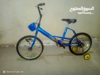  7 بسكليت عدد 2 قياس 16  و 20 بحاله جيده جدا