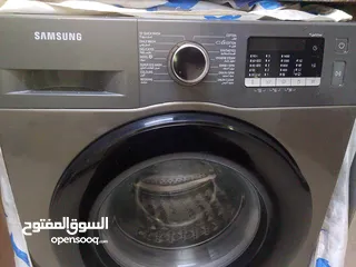 2 غسالة سامسونج مستعملة بحاله الوكالة