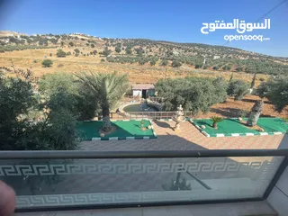  23 شاليه للبيع في صروت تشطيب كامل ديلوكس قرب منتزه الأمير هاشم
