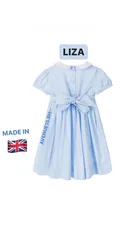  3 New UK embroidery handmade smocked  فستان ليزا سموكنج صناعة انجليزية ملوكية فاااخرة جودة عاليةdress