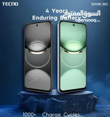  6 موبايل TECNO SPARK 30C  رام 8 / ذاكرة 128 / كاميرا 50MP بسعر ناااار