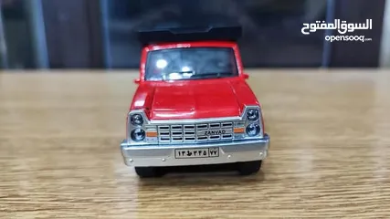  9 مجسم بكم جونيور حديد قياس 1/32 بفتح ابواب وكاله