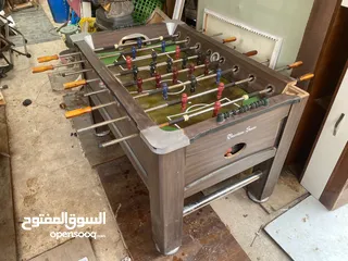  6 لعبة بيبي فوت طاولة ثقيلة بحاجة لاصيانة بسيطة للبيع سعر البيع110د عمان الياسمين