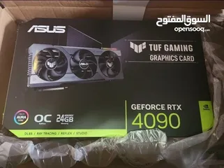  1 ASUS GEFORCE RTX 4090 GRAPHICS GAMING CARD