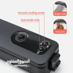  2 جهاز لحام الاكياس و شفط الهواء من الكيس لحفظ الاطعمه و تفريزها تسكير أكياس جهاز شفط الهوا