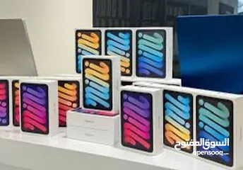  14 iPad mini 7 جديد كفالة لمدة عام من تاريخ الشراء الجهاز  (128GB)