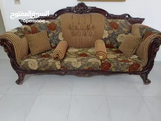  3 طقم كنب 7 مقاعد بحال الوكاله