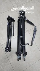  3 عدة تصوير فيديو مستعملة بحالة ممتازة و بسعر مغري