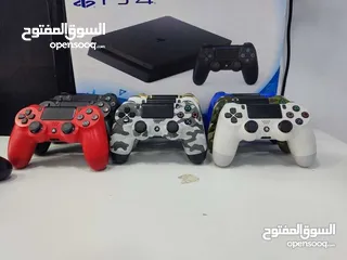  3 أيادي أصلي بلايستيشن فور مستعملات بحالة الوكالة ومكفولات