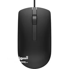 1 ماوس ديل مكتبي سلكي أصلي DELL MS116 USB WIRED OFFICE MOUSE ORIGINAL