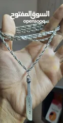 11 مجموعة بلاكات وسناسيل فضة متنوعة اوزان عالية واشي رفيع الأغلب اوزان عالية مختمات عدة اختام إيطالي اص